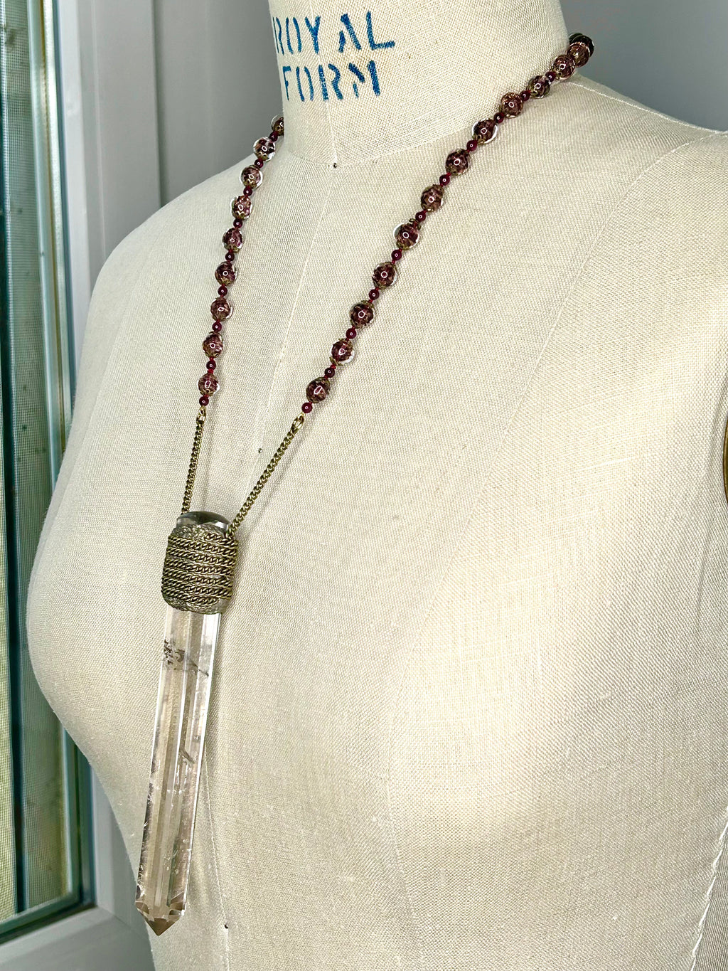 Smokey Quartz Wand #12