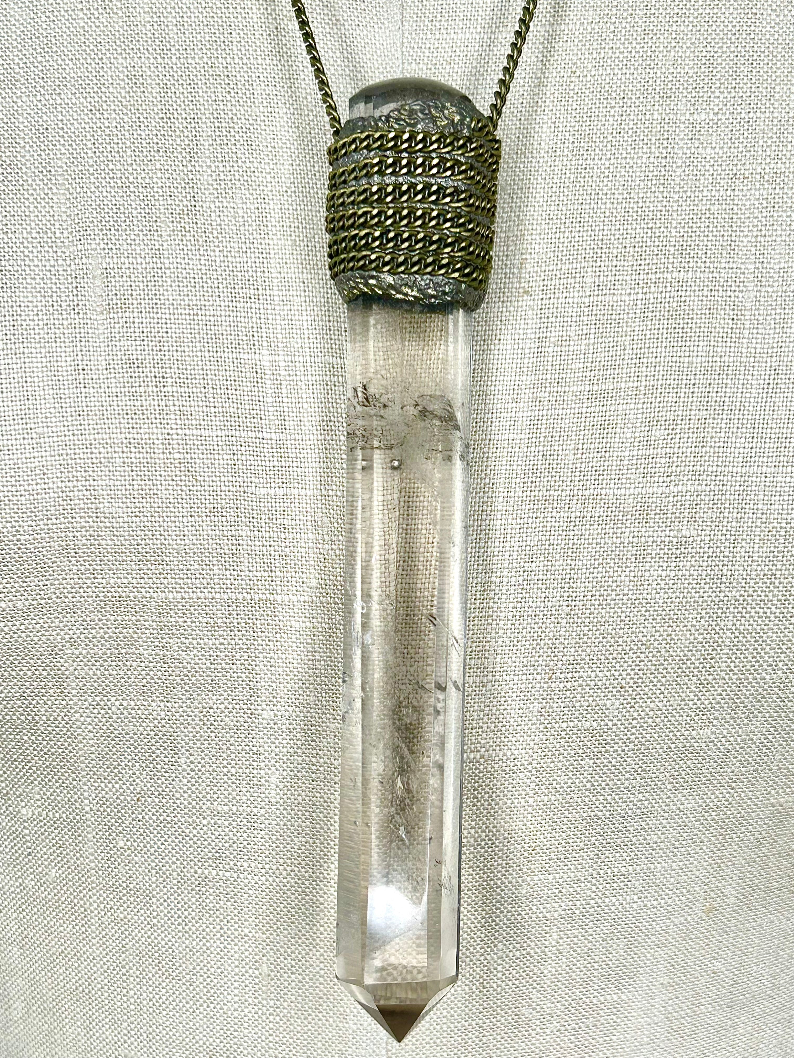 Smokey Quartz Wand #12