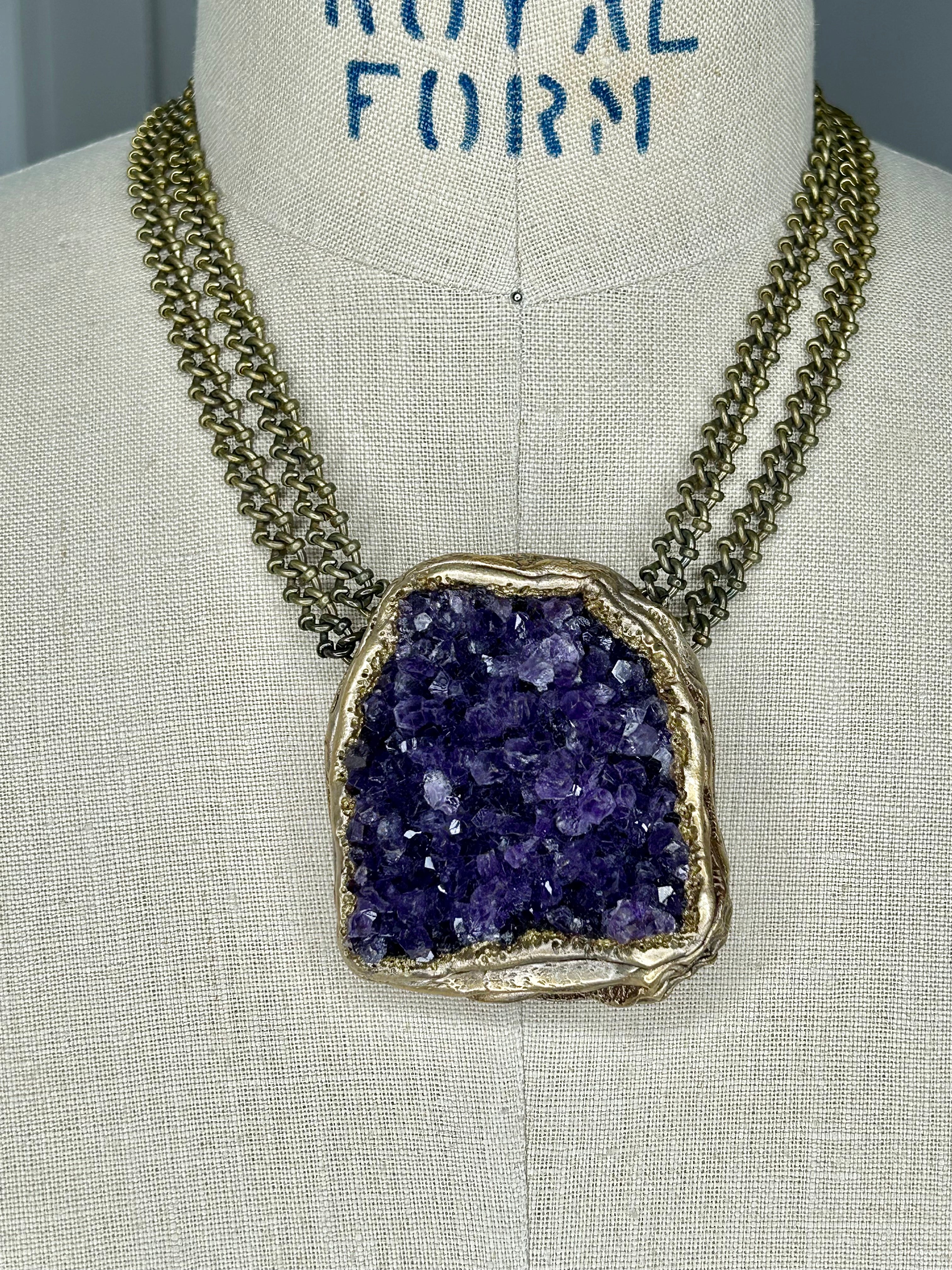 Amethyst Amulet #29