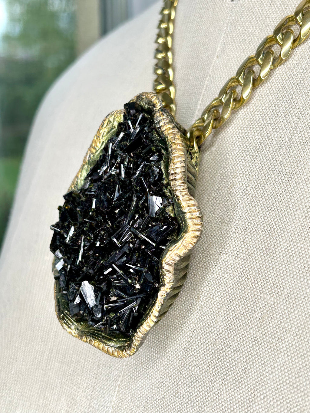 Epidote Amulet #33