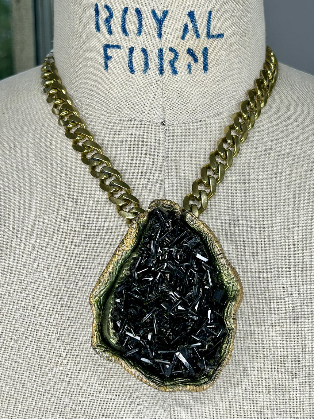 Epidote Amulet #33