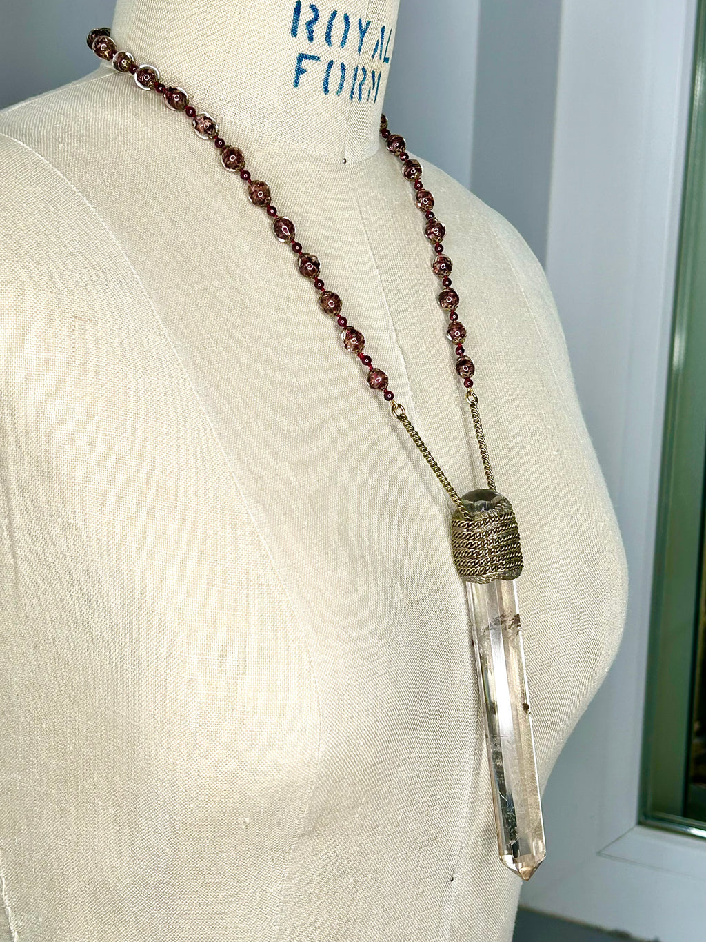 Smokey Quartz Wand #12