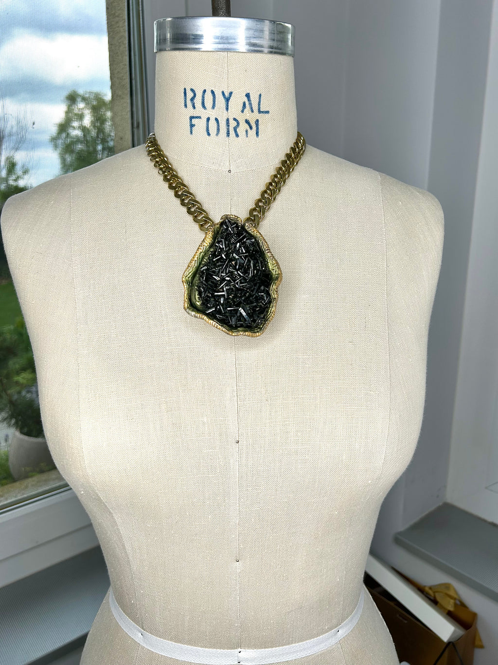 Epidote Amulet #33