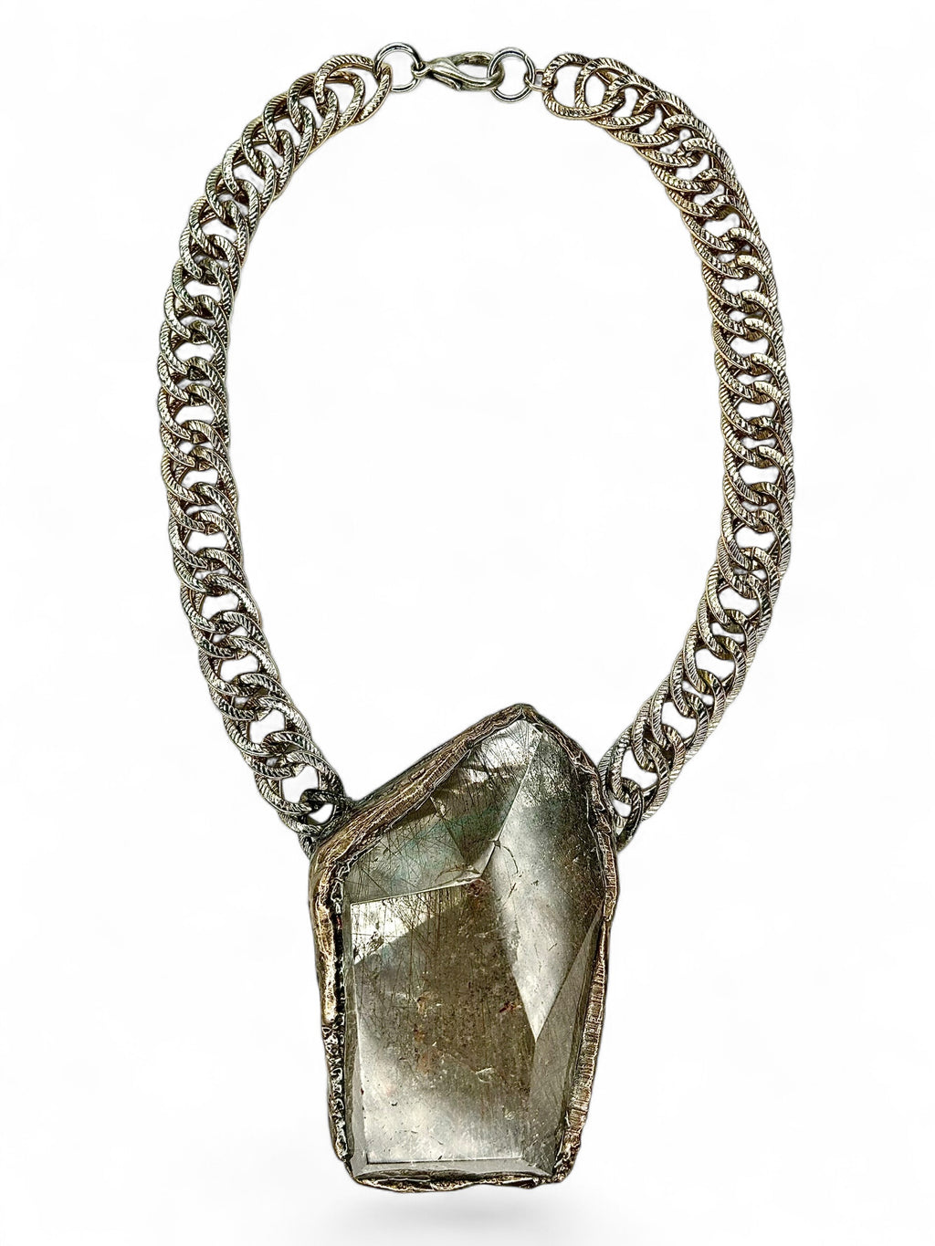 Rutilated Quartz Collier #37