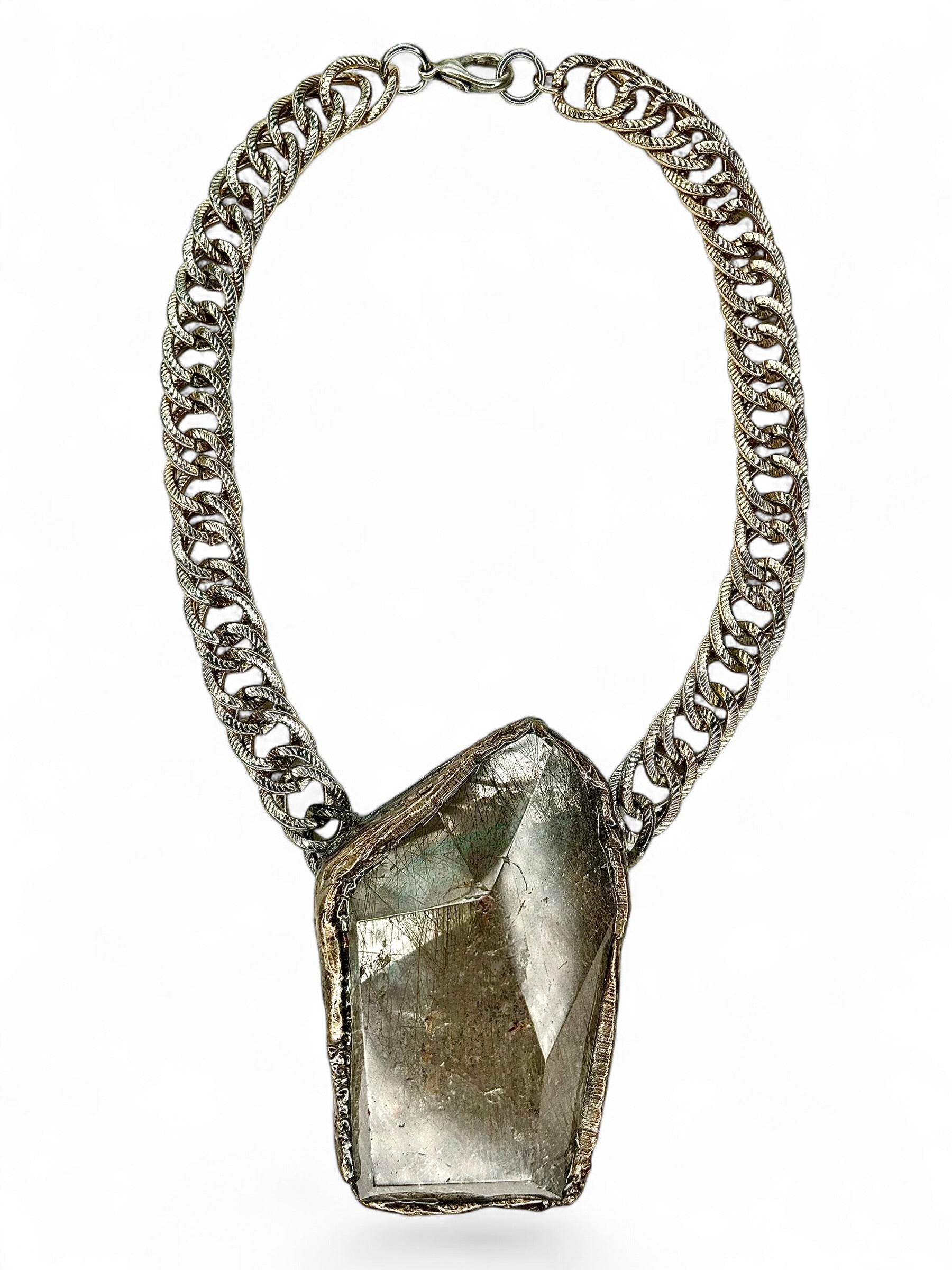 Rutilated Quartz Collier #37