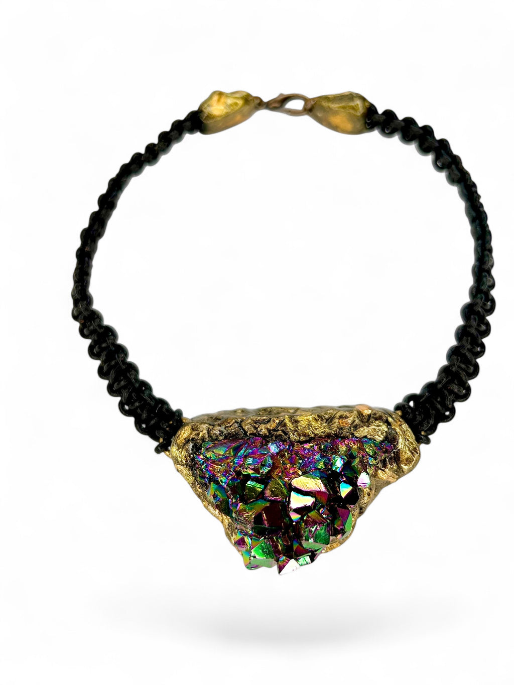 Aura Quartz Collar #43