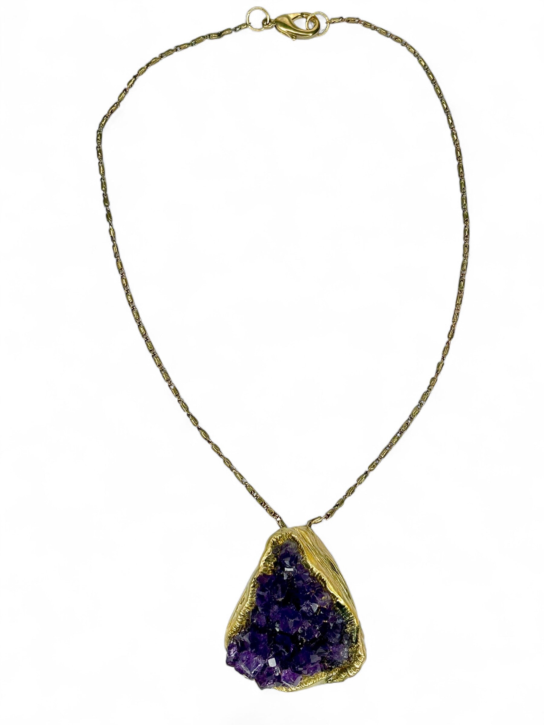 Amethyst Triangle #40
