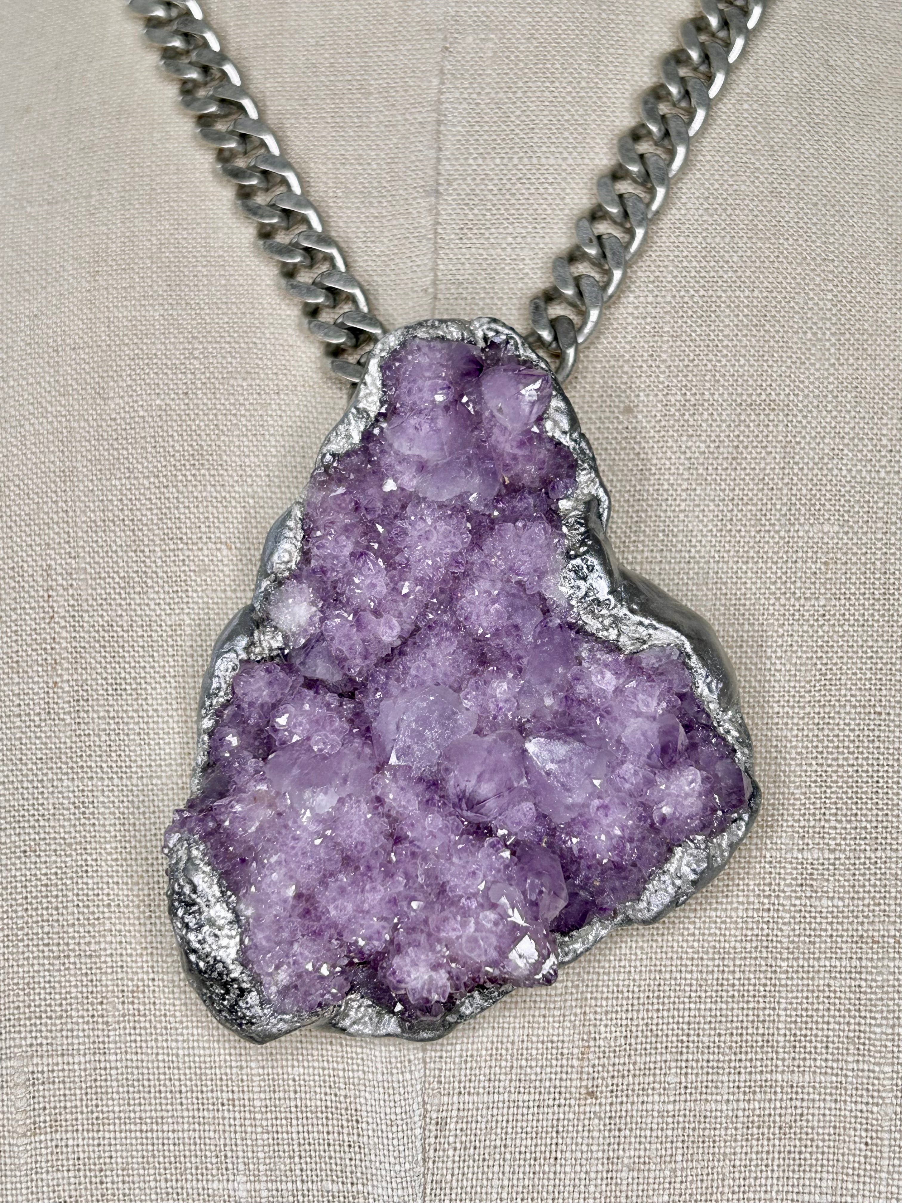 Spirit Amethyst Necklace #28