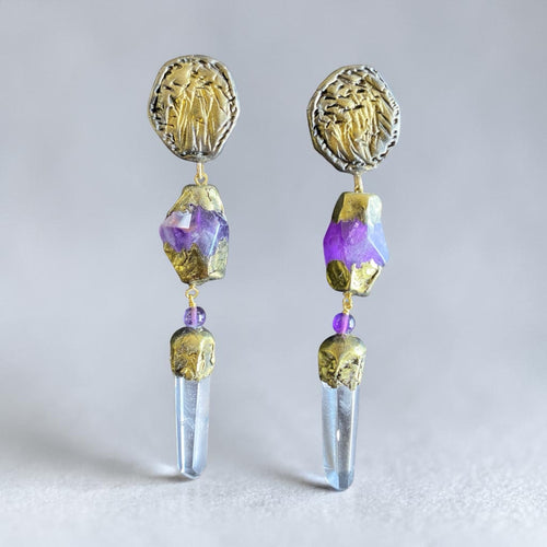 Amethyst Earrings #19