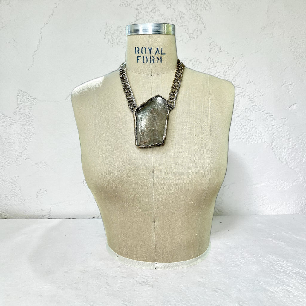 Rutilated Quartz Collier #37
